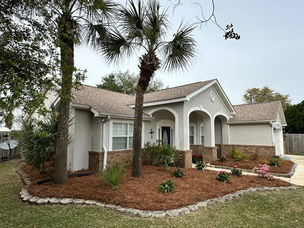 Custom landscape installation in Panama City, FL - Final Cut Landscaping Services