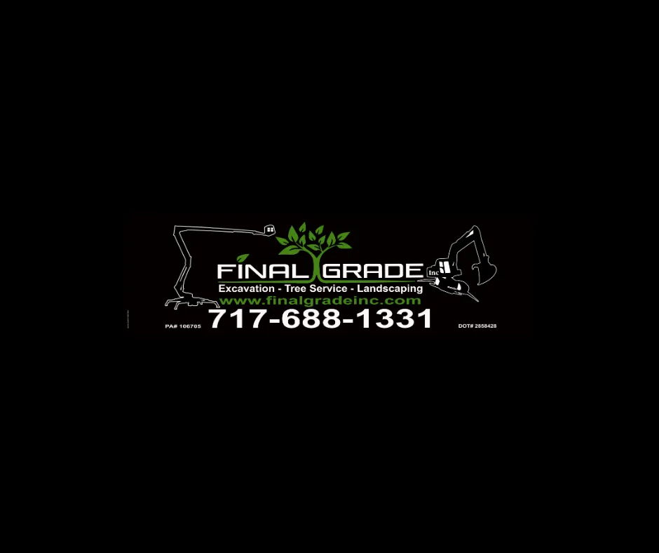 Professional outdoor landscaping experts serving New Oxford, PA - Final Grade Excavation & Tree Service