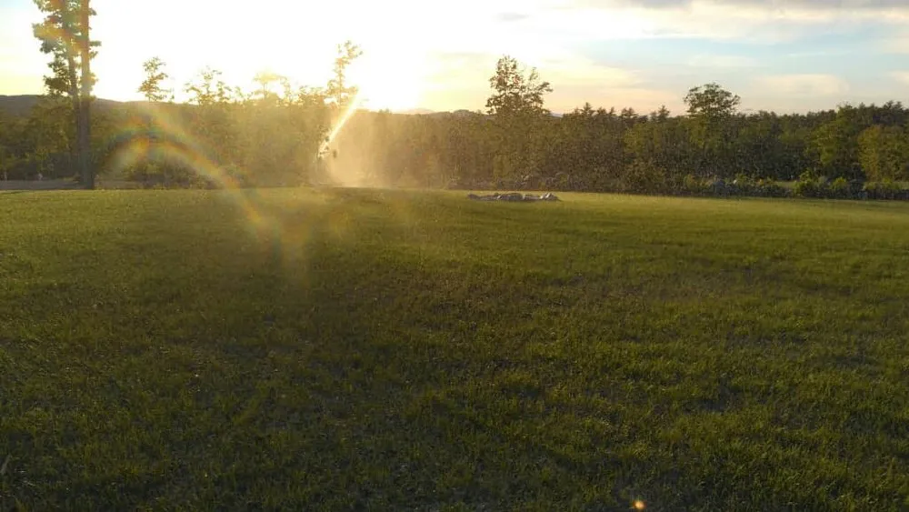 Affordable lawn care service with custom design across Acton, ME - Final Touch Landscaping