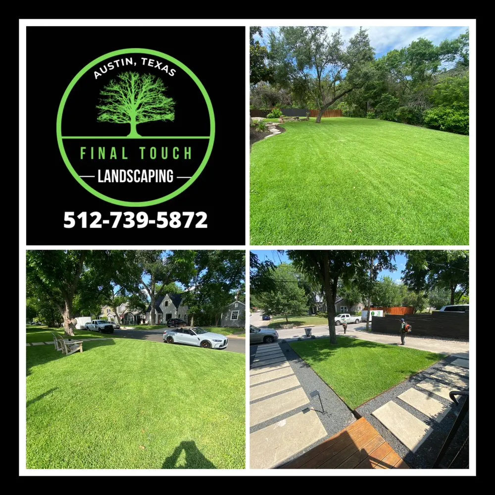 Trusted lawn mowing service in Austin, TX - Final Touch Landscaping