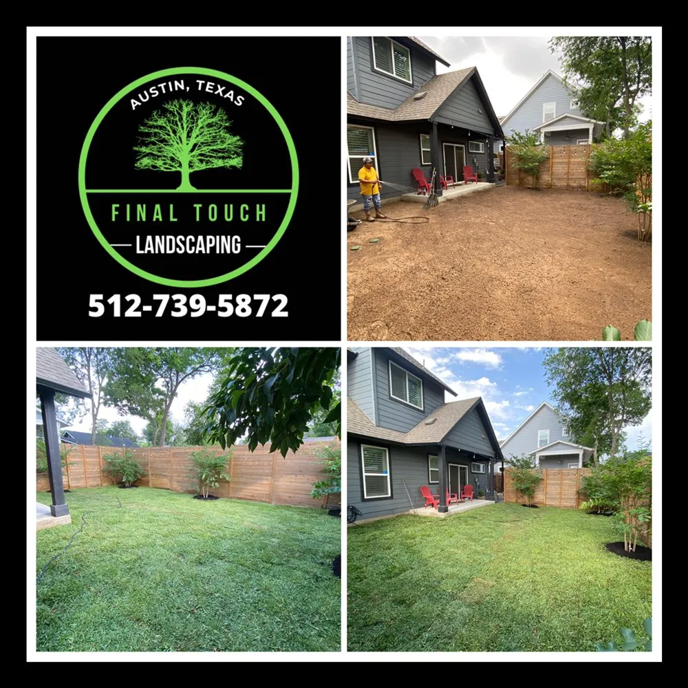Expert lawn mowing service with custom design across Austin, TX - Final Touch Landscaping