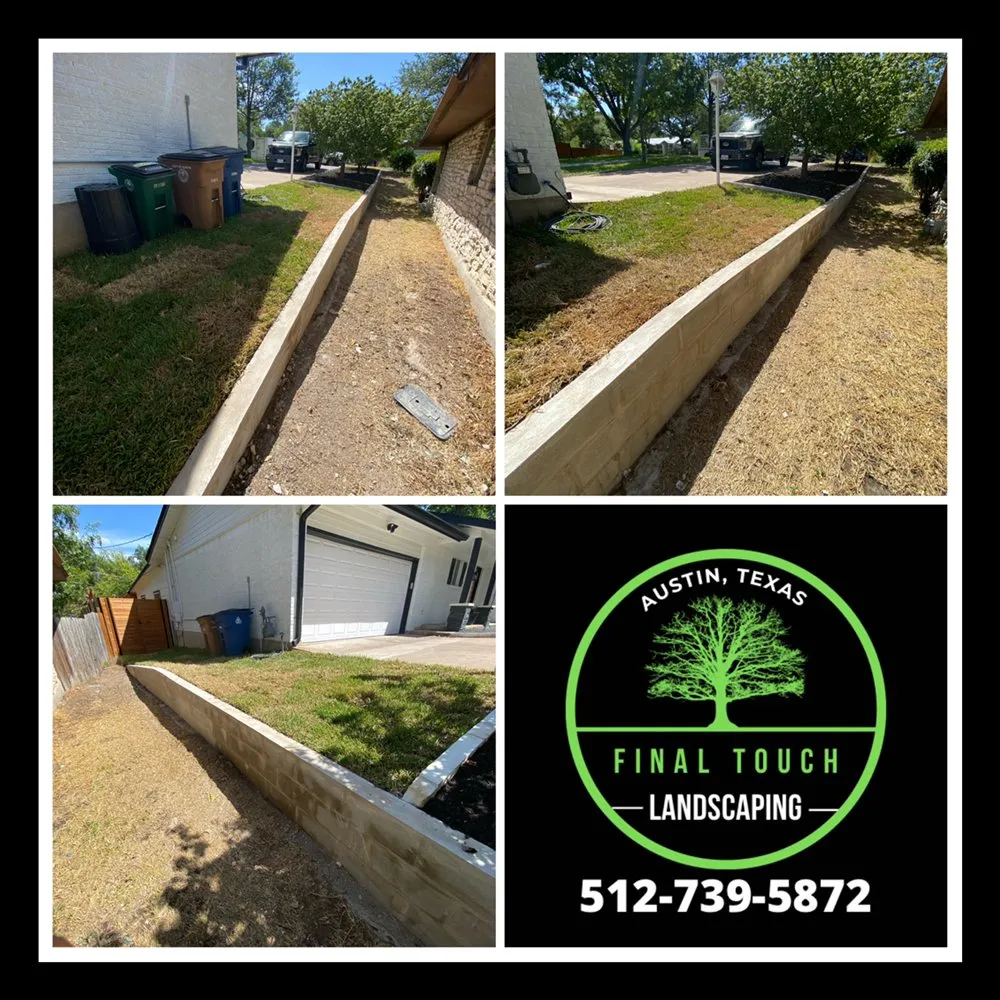 Trusted landscape installation in Austin, TX - Final Touch Landscaping