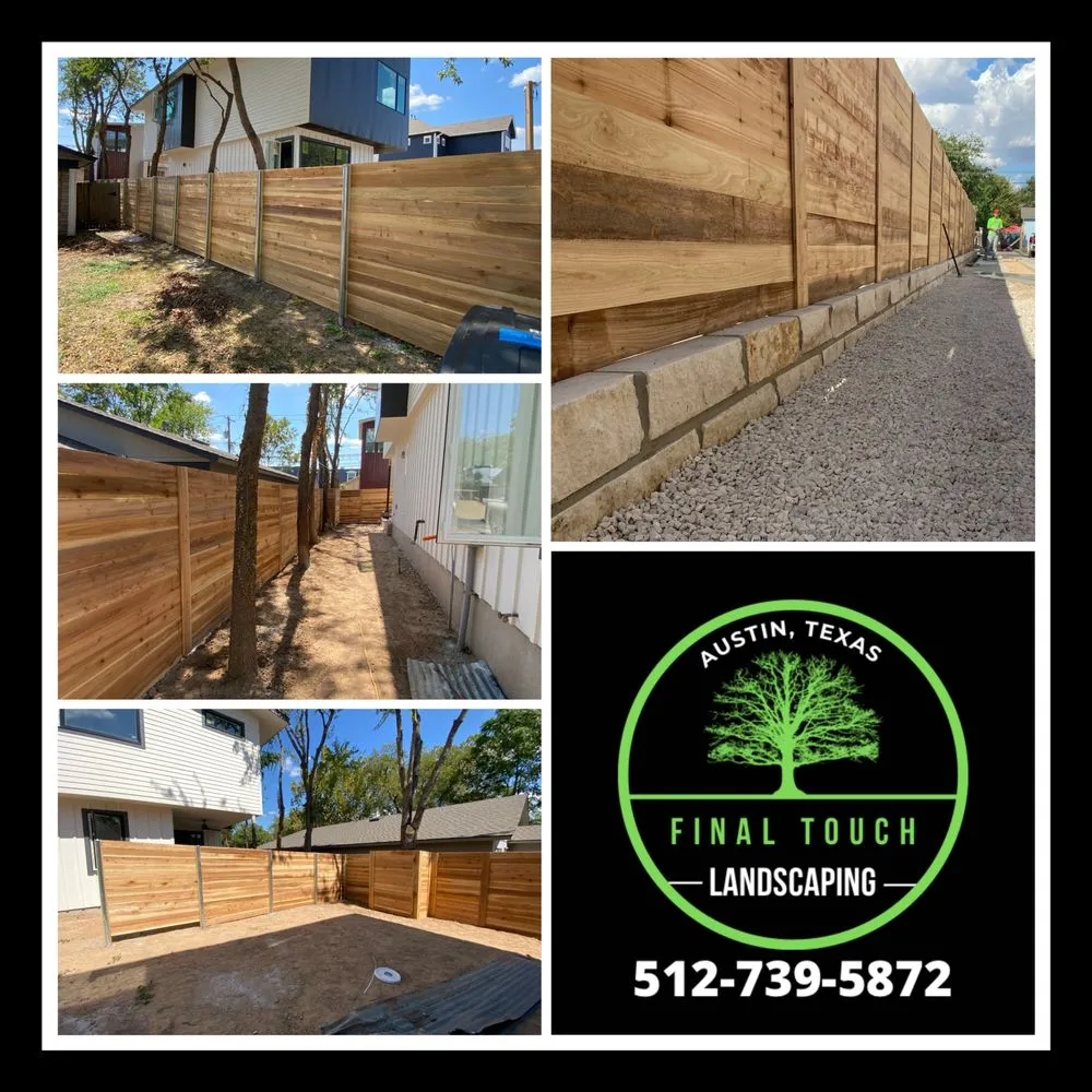 Top-rated yard cleanup service in Austin, TX by Final Touch Landscaping