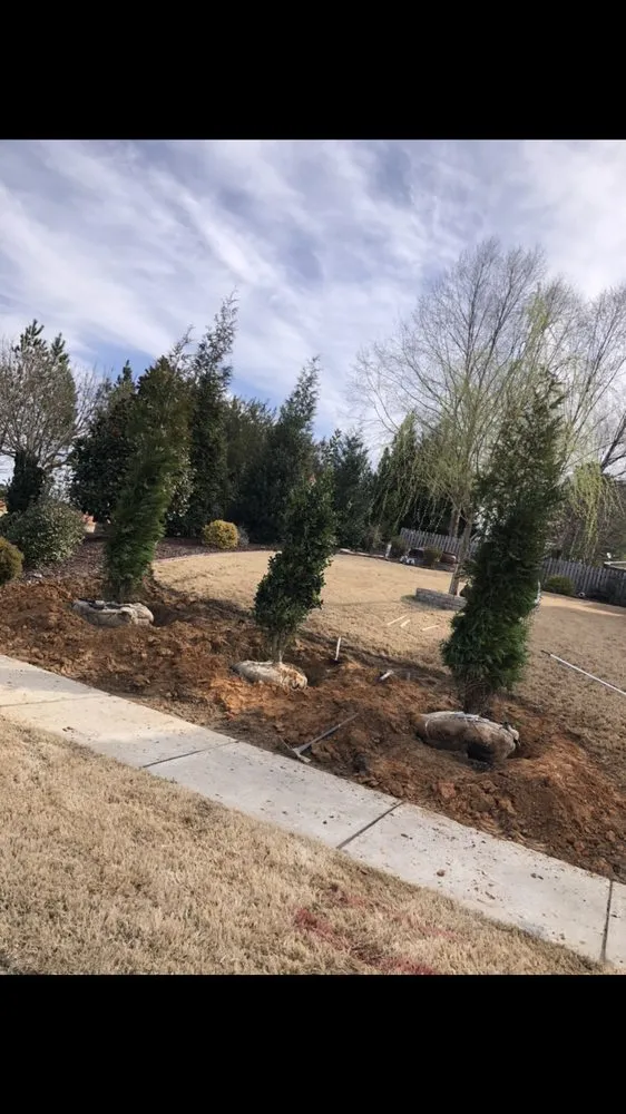 Professional landscaping services with custom design in Fayetteville, NC by Final Touch Landscaping