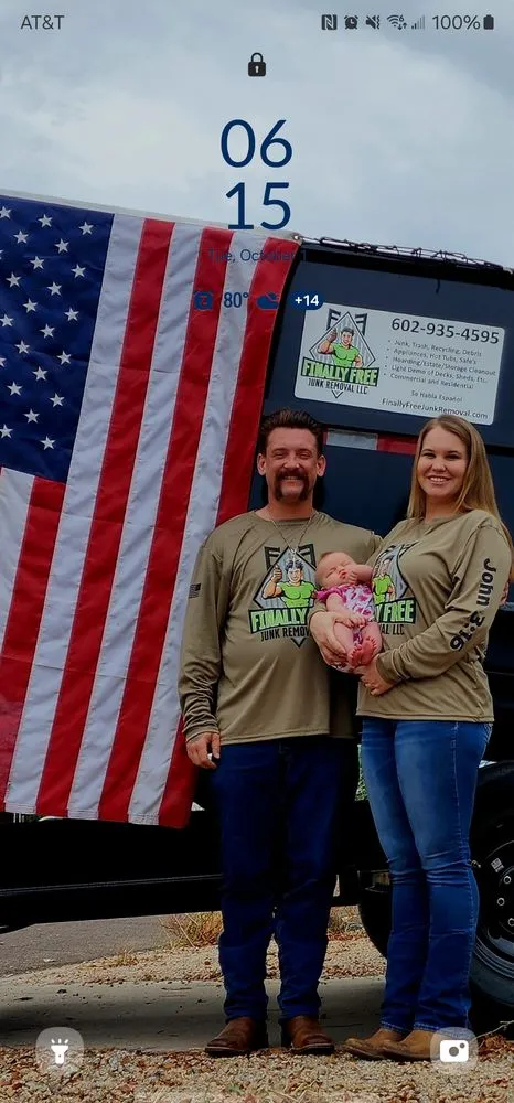 Reliable landscaping services in Phoenix, AZ by Finally Free Junk Removal