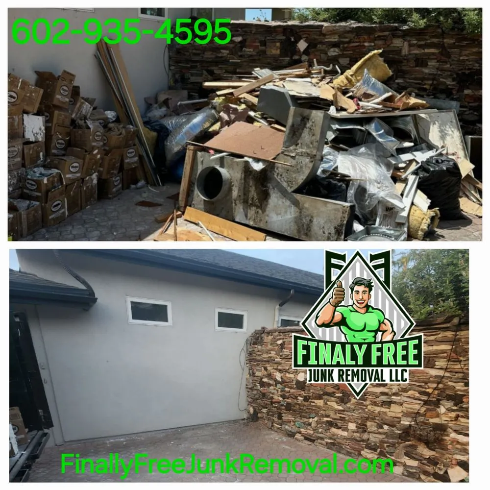 Expert landscape design in Phoenix, AZ - Finally Free Junk Removal