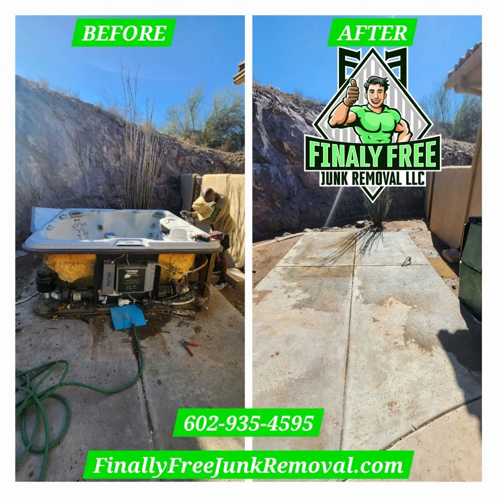 Custom lawn mowing service in Phoenix, AZ by Finally Free Junk Removal