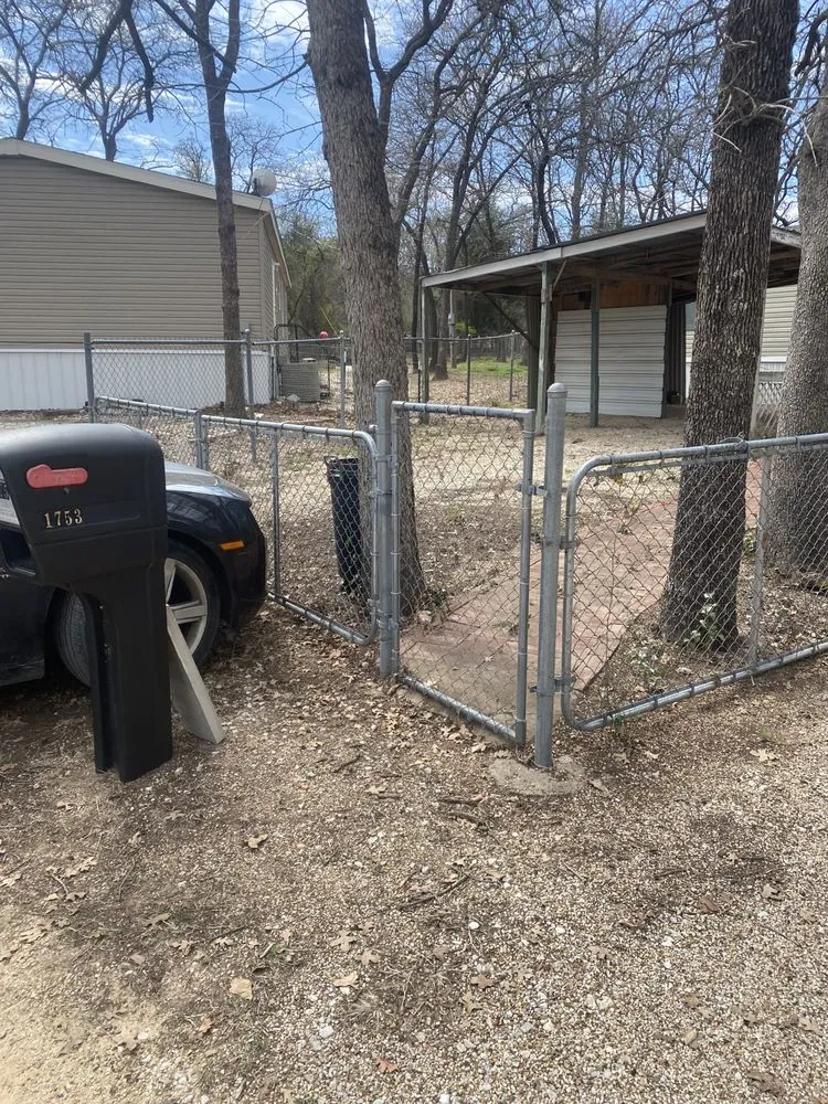Custom landscape installation in Azle, TX by Fincher Construction and Landscaping