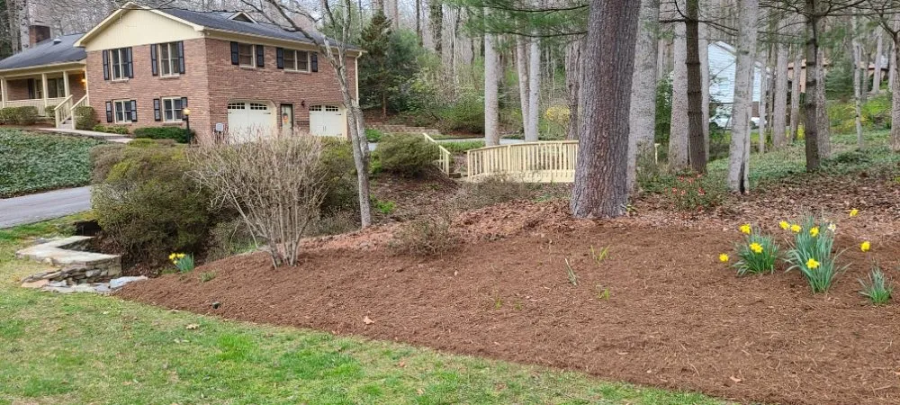 Affordable landscape installation in Flat Rock, NC by Finch's Landscaping