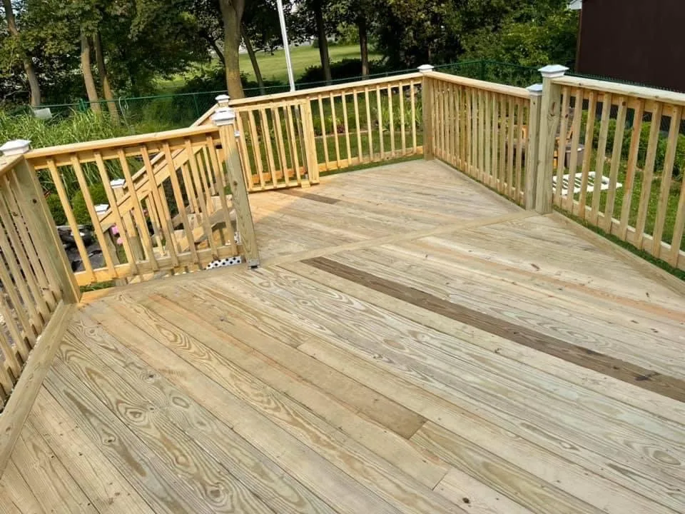 Custom landscape installation in Oswego, NY by Fine Cut Construction & Lawnscapes