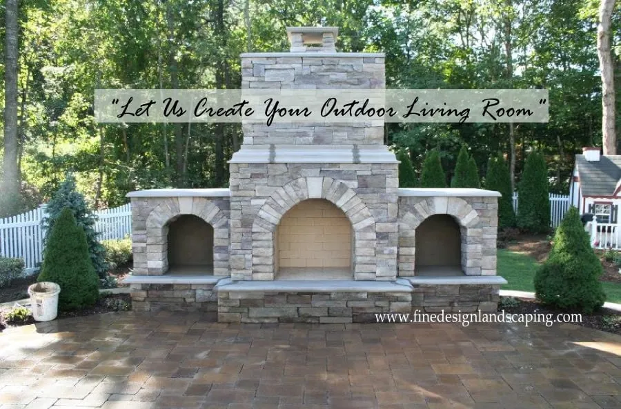 Professional yard cleanup service in Holbrook, NY by Fine Design Landscaping & Masonry