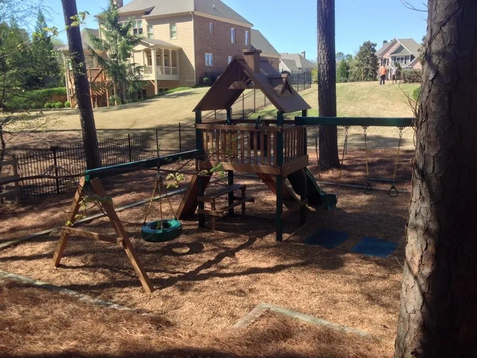 Custom outdoor landscaping in Marietta, GA by Fine Edge Landscapes