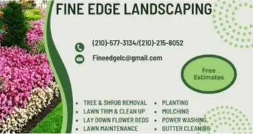 Trusted yard maintenance in San Antonio, TX by Fine Edge