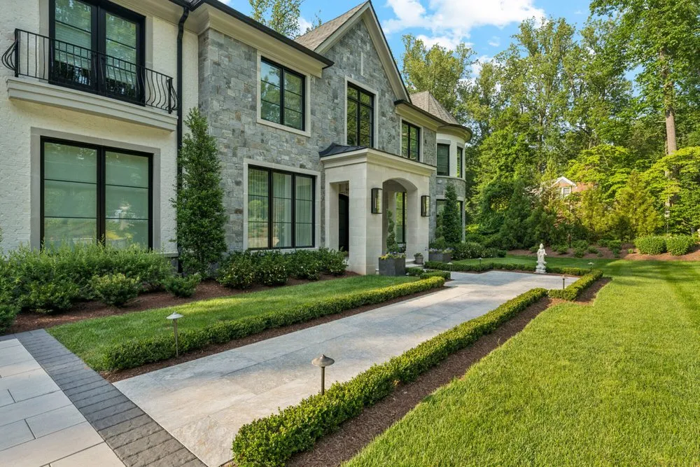 Professional outdoor landscaping in Sterling, VA by Fine Landscapes