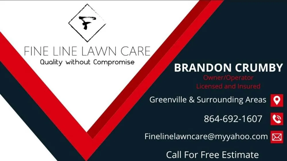 Local lawn care service experts serving Greenville, SC - Fine Line Lawn Care