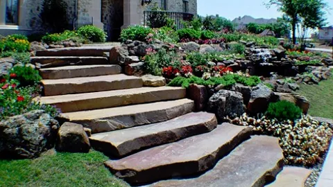 Local garden landscaping for year-round maintenance in Hixson, TN by Fine Lines Landscaping