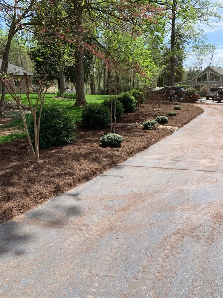Top-rated landscape installation in Denver, NC by Fine Lines Lawn And Landscape