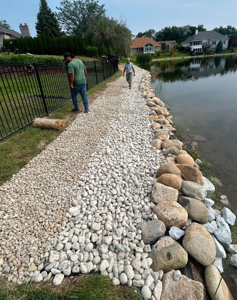 Professional landscape design in Fishers, IN - Fine Touch Services