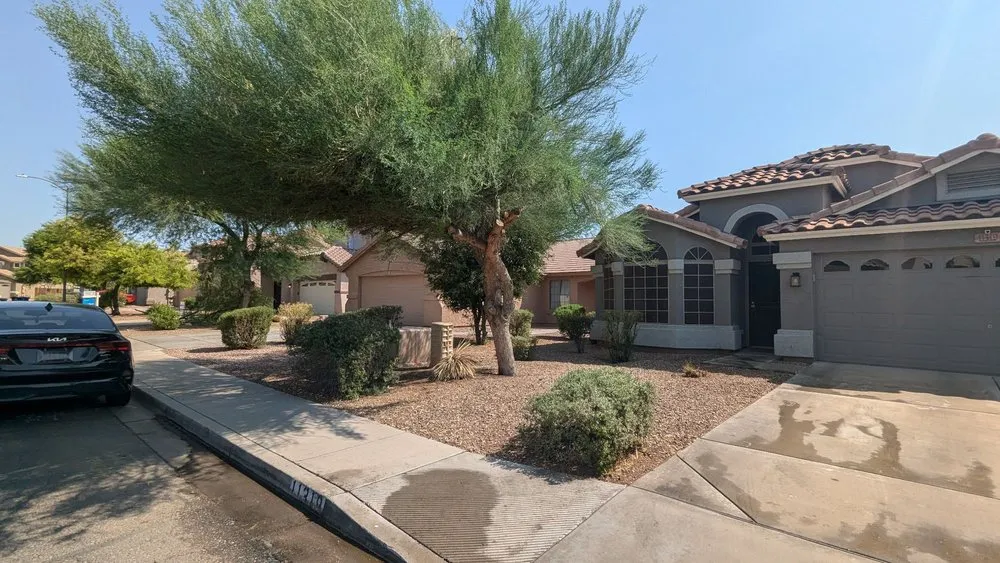 Professional outdoor landscaping in Goodyear, AZ by Fine Yard Management