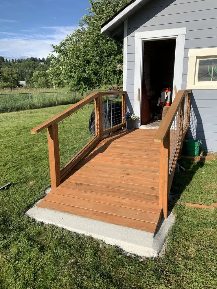 Trusted landscaping services for beautiful yards in Vader, WA by Finepolo Construction & Restoration