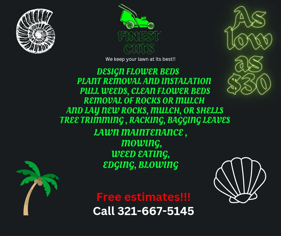 Reliable residential landscaping experts serving Port Charlotte, FL - Finest Cuts LLC