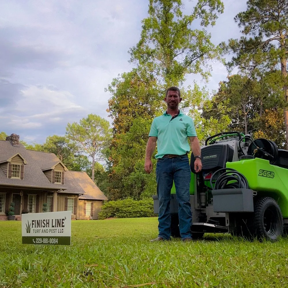 Local lawn care service in Sylvester, GA by Finish Line Turf And Pest