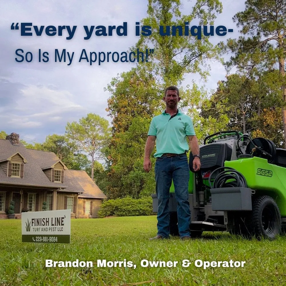 Expert residential landscaping in Sylvester, GA - Finish Line Turf And Pest