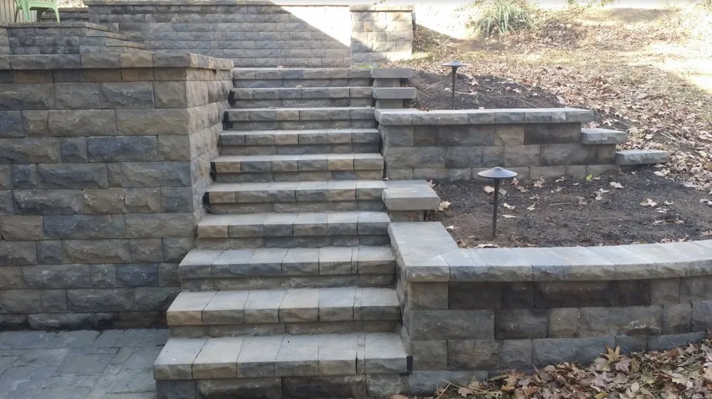Professional landscape installation in Saint Charles, MO by Finishing Touch Landscape