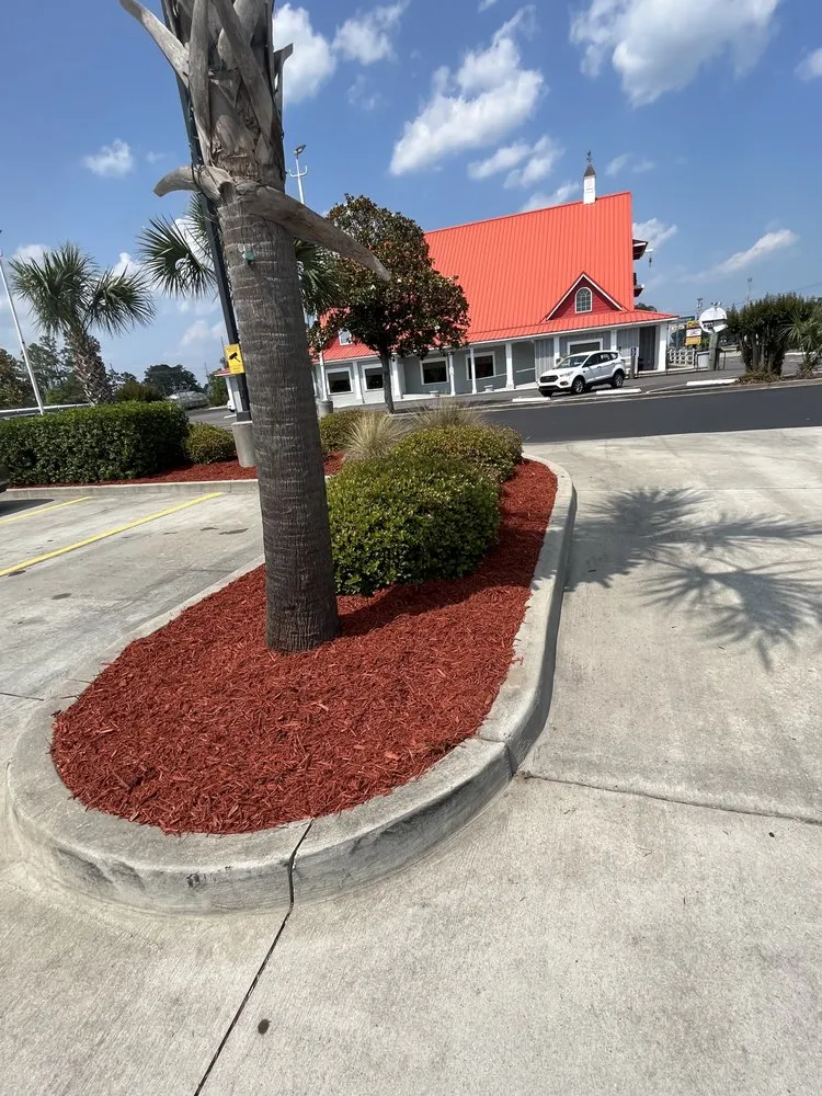 Local landscape installation in Myrtle Beach, SC by Finkley Lawn Creations & Pressure Washing Services