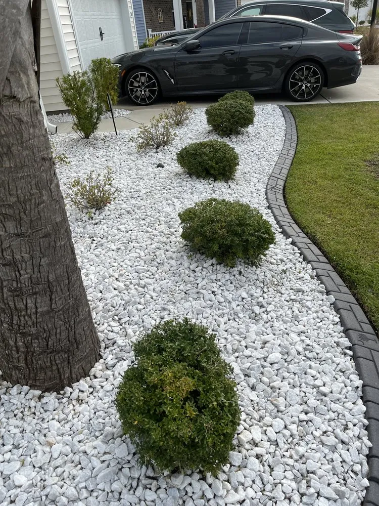 Professional lawn mowing service in Myrtle Beach, SC by Finkley Lawn Creations & Pressure Washing Services