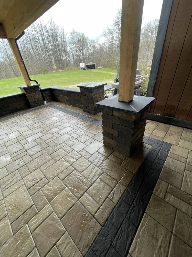 Custom yard maintenance for homes in Fredonia, PA by Finley's Outdoor Features
