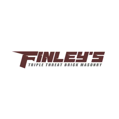 Finley's Triple Threat Brick Masonry Logo
