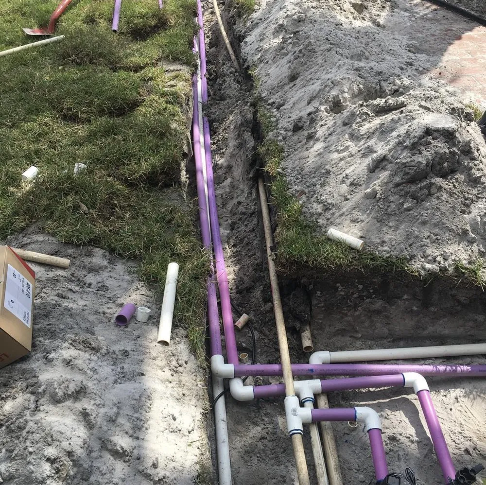 Custom garden landscaping for residential properties across Ocoee, FL - Fire bird Lawn Care