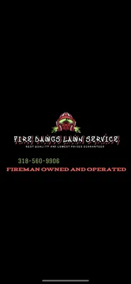 Fire Dawgs Lawn Service Logo