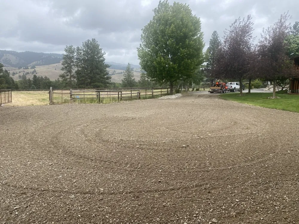 Custom residential landscaping in Darby, MT by Fire Fox Land Management