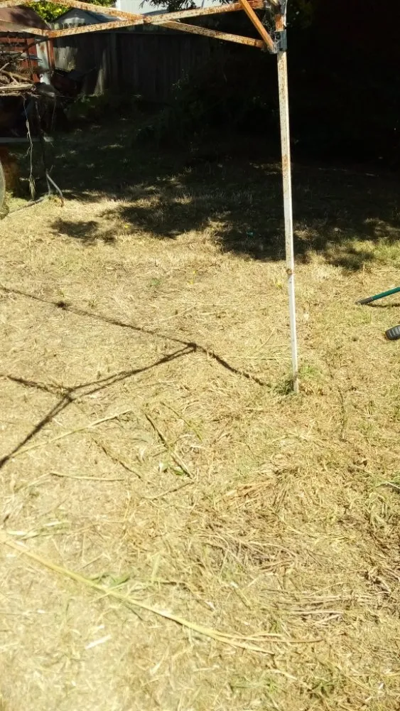 Professional lawn mowing service experts serving San Pablo, CA - Fire smoke landscape on going