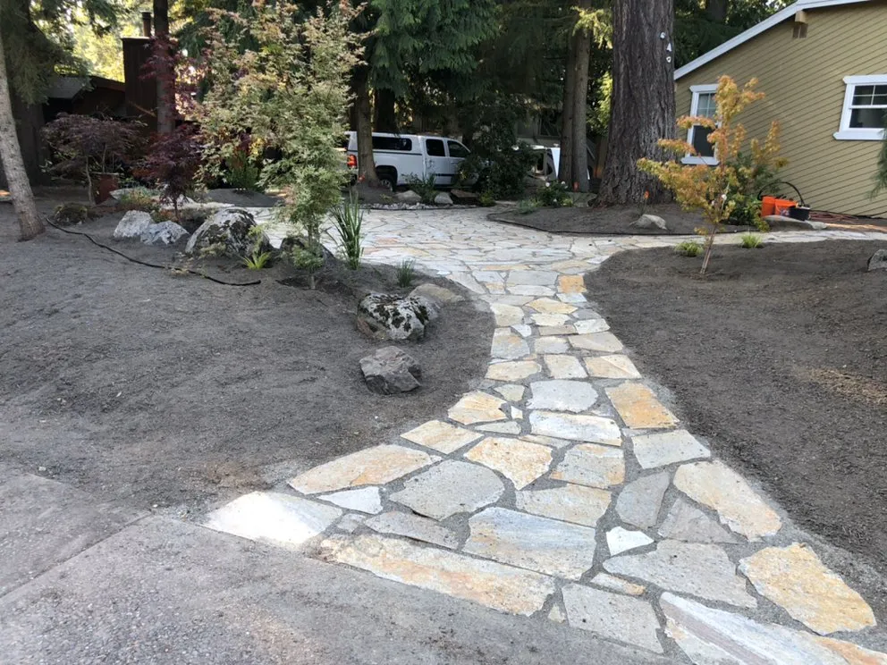 Professional yard maintenance for residential properties in Everett, WA by Fire Sparrow Landscaping