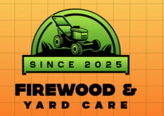 Fire Wood & Lawn care Logo