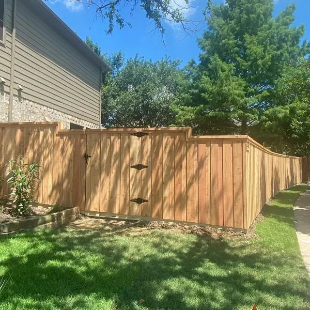 Custom residential landscaping for beautiful yards across Caddo Mills, TX - Firehouse Fence & Construction