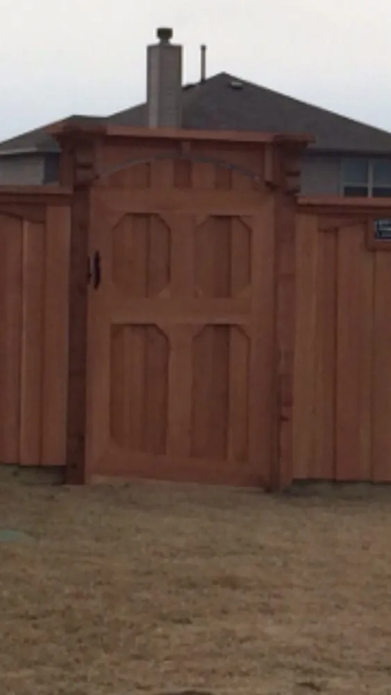 Affordable residential landscaping with custom design in Caddo Mills, TX by Firehouse Fence & Construction