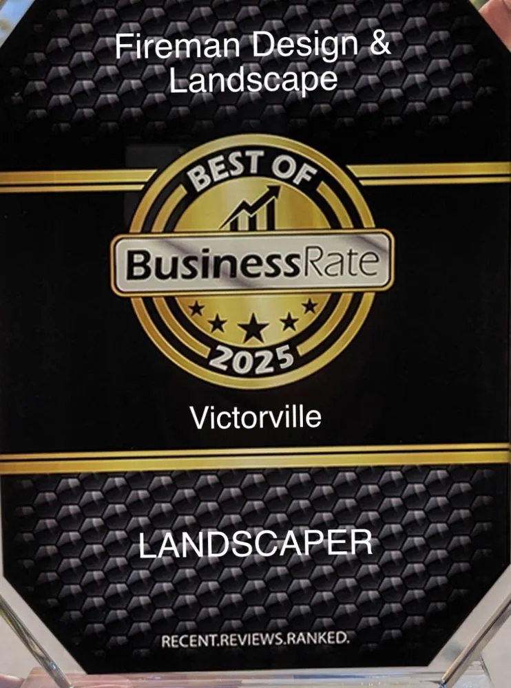 Expert outdoor landscaping in Victorville, CA - Fireman Design & Landscape