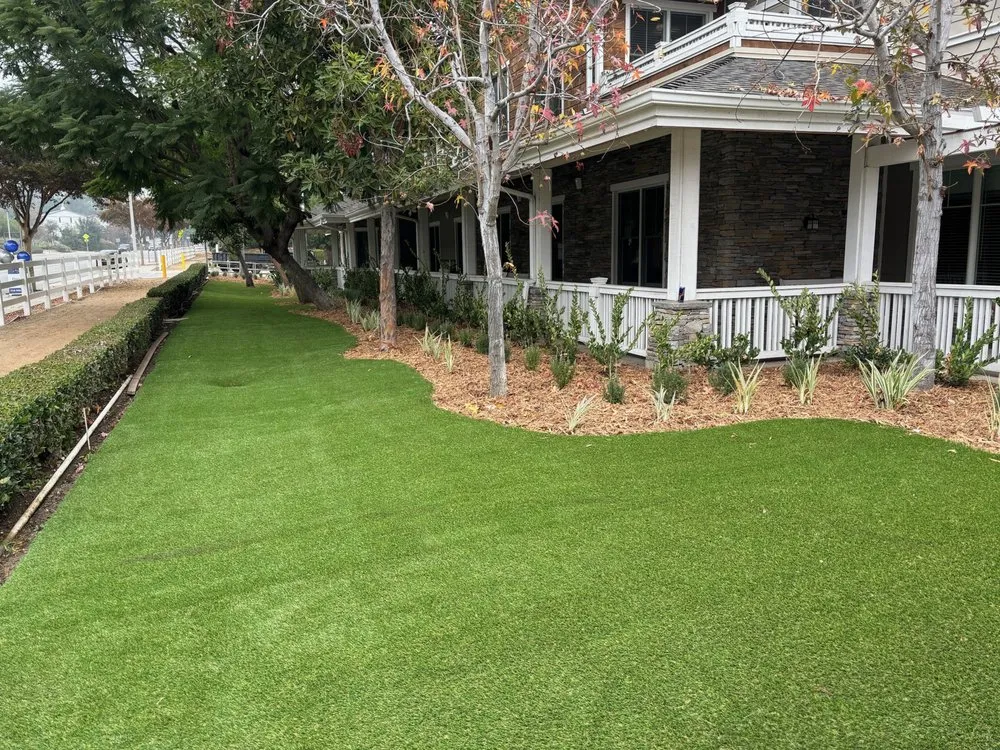 Local lawn care service for beautiful yards in Victorville, CA by Fireman Design & Landscape