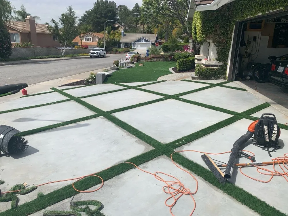 Affordable lawn mowing service in Victorville, CA by Fireman Design & Landscape