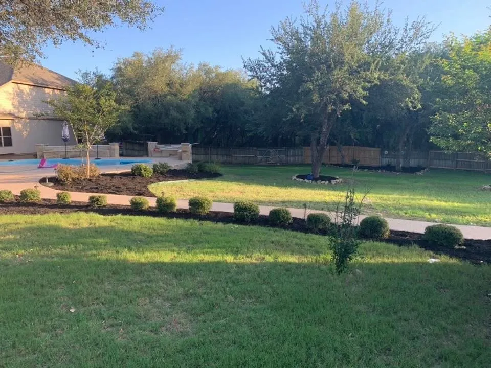 Custom lawn care service in Helotes, TX by Firm Foundation Landscaping
