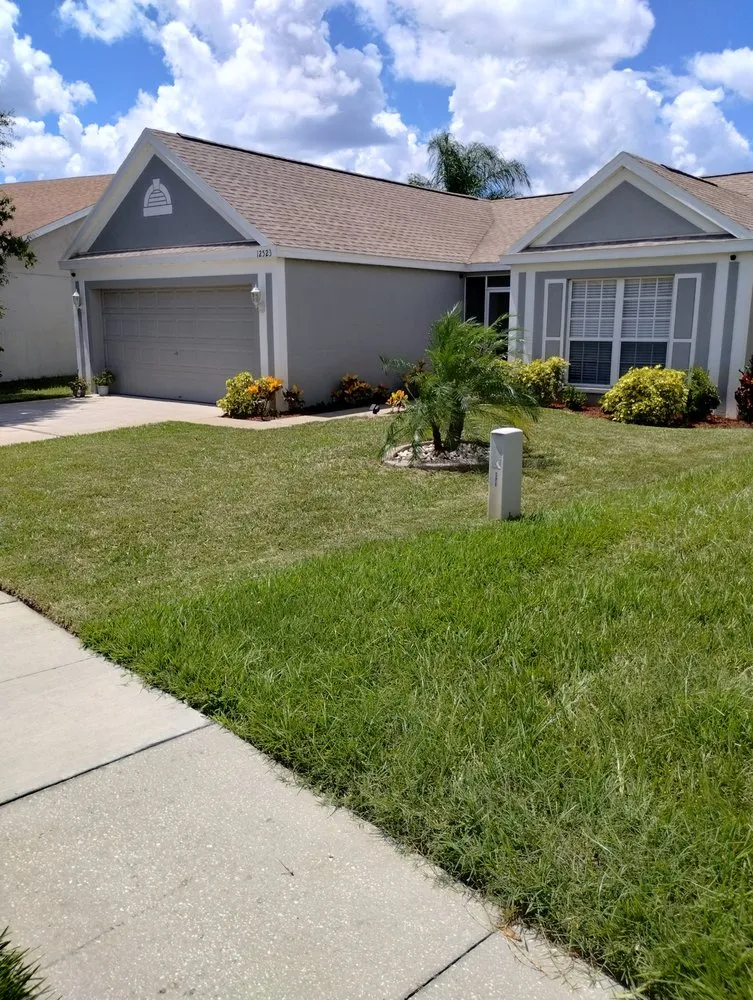 Local yard maintenance with custom design in Riverview, FL by Firm Foundations Landscaping & Lawn Maintenance