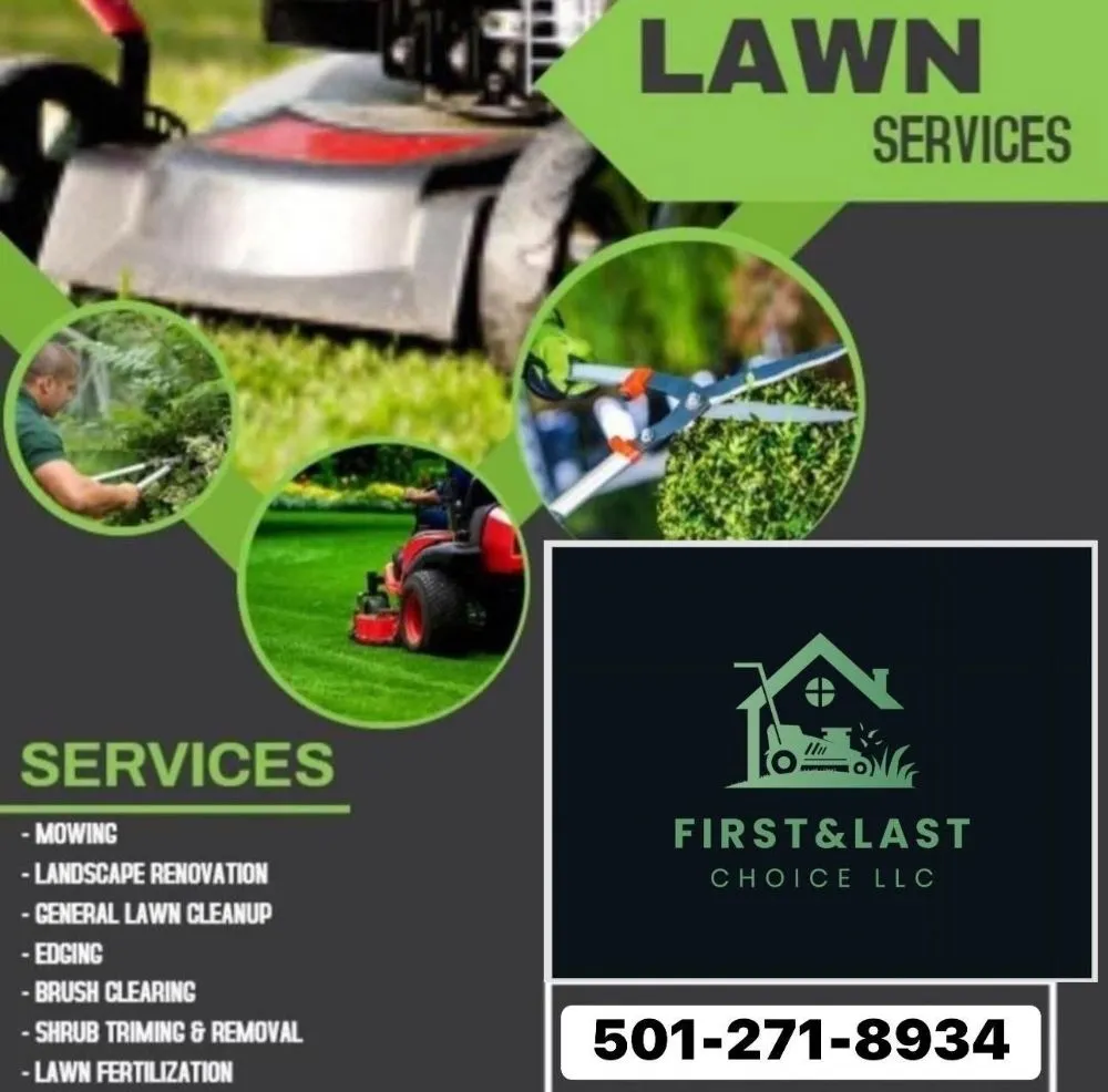 Trusted residential landscaping near you in Little Rock, AR by First & Last Choice