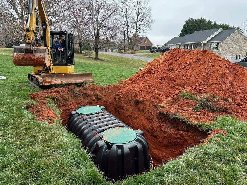 Expert landscape installation for year-round maintenance in Hickory, NC by First Call Septic & Environmental Services