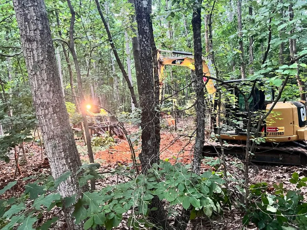 Trusted garden landscaping for residential properties in Hickory, NC by First Call Septic & Environmental Services