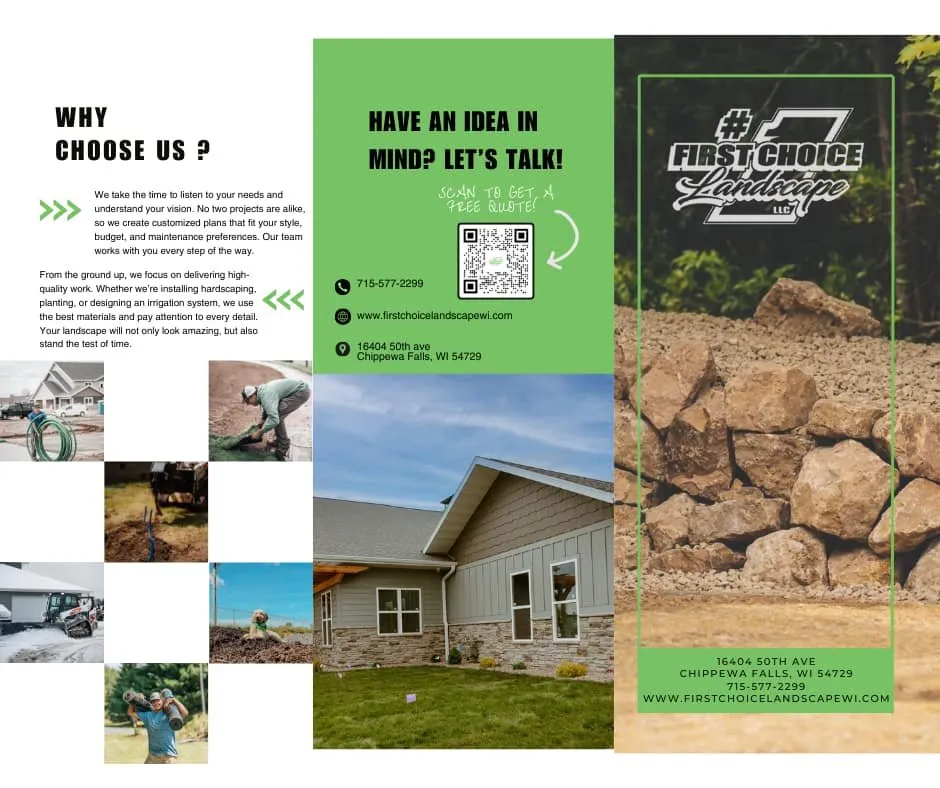 Top-rated landscape installation for beautiful yards across Chippewa Falls, WI - First Choice Landscape
