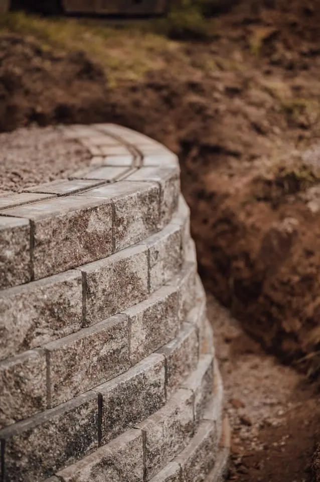 Custom landscape installation in Chippewa Falls, WI - First Choice Landscape